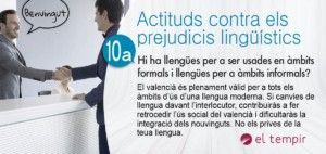Actituds contra els prejudicis lingüístics