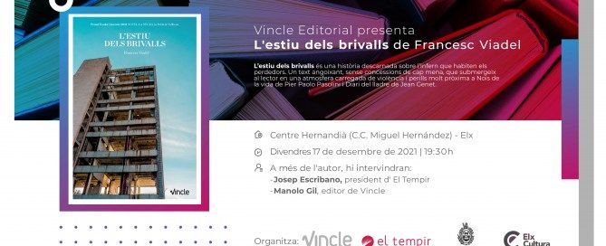 Presentació de "L'estiu dels brivalls" de Francesc Viadel