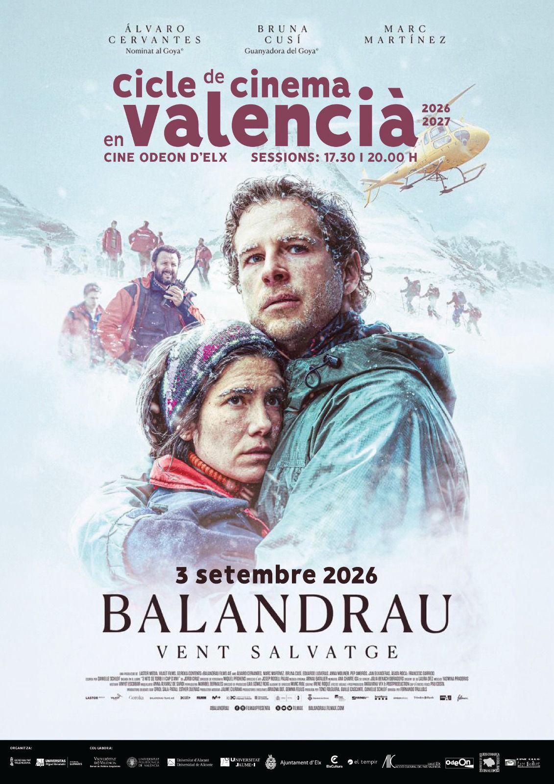 “Balandrau”, nova proposta cinematogràfica en valencià de la UMH el 3 de setembre